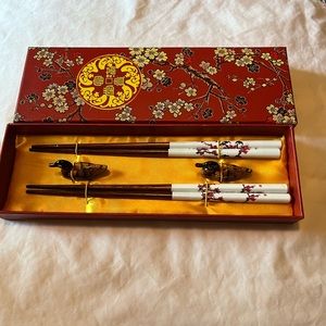 Unique Chopsticks Set With Rests